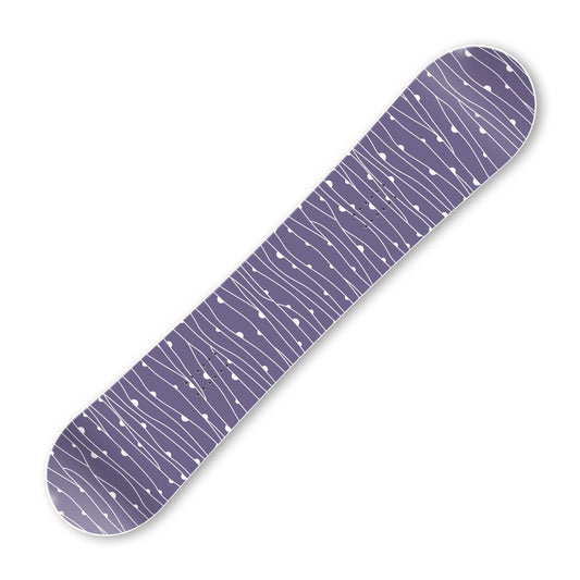 Сноуборд скин Бели линии