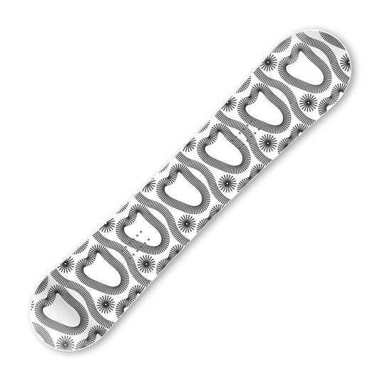 Сноуборд скин Точкови пътища