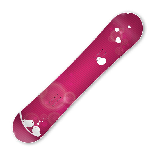 Сноуборд скин Любовни птици