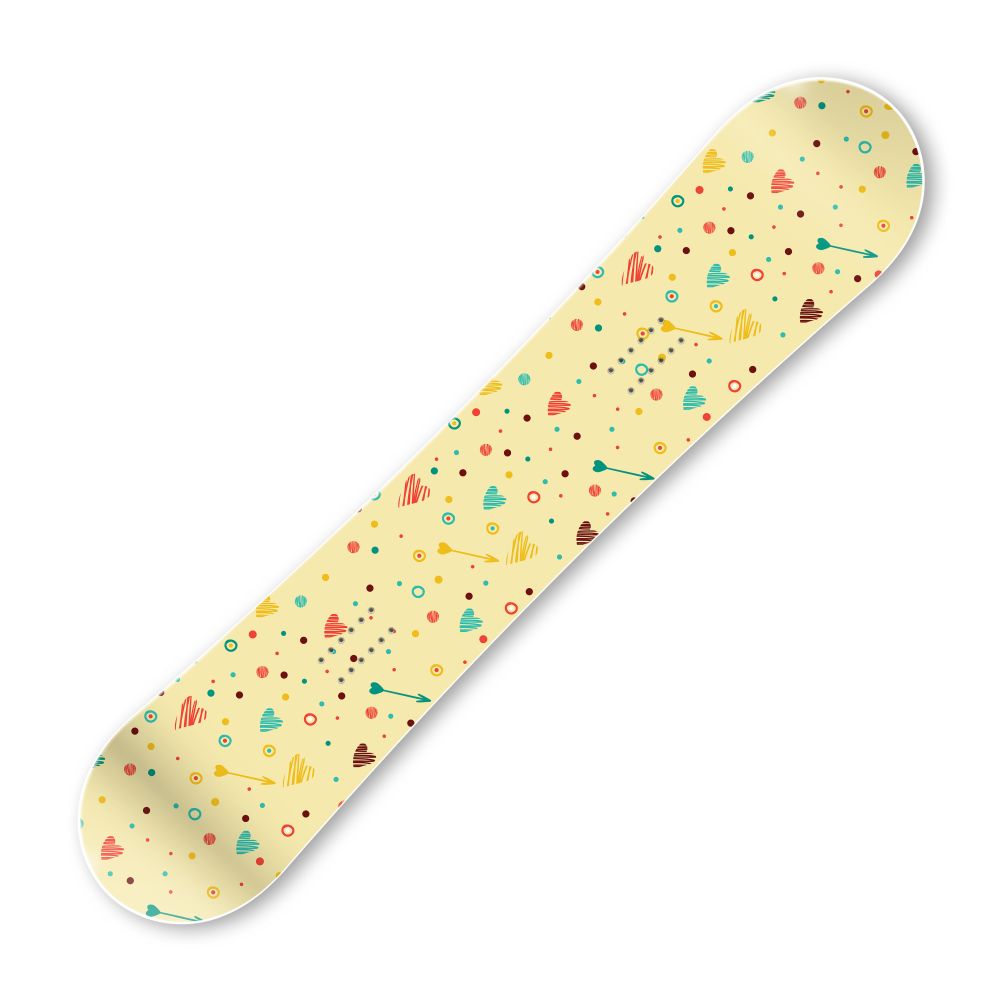 Сноуборд скин Свети Валентин