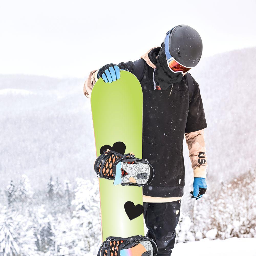 Сноуборд скин Усмихващи се котки