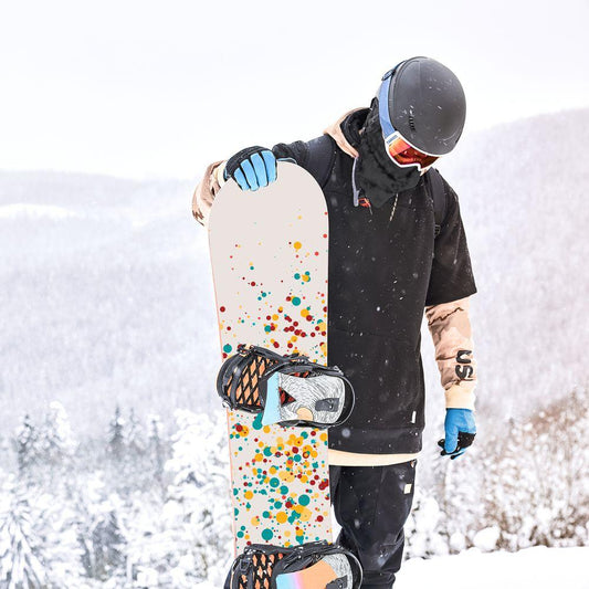 Сноуборд скин Конфети