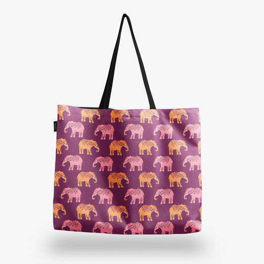 Голяма чанта Индийски слонове