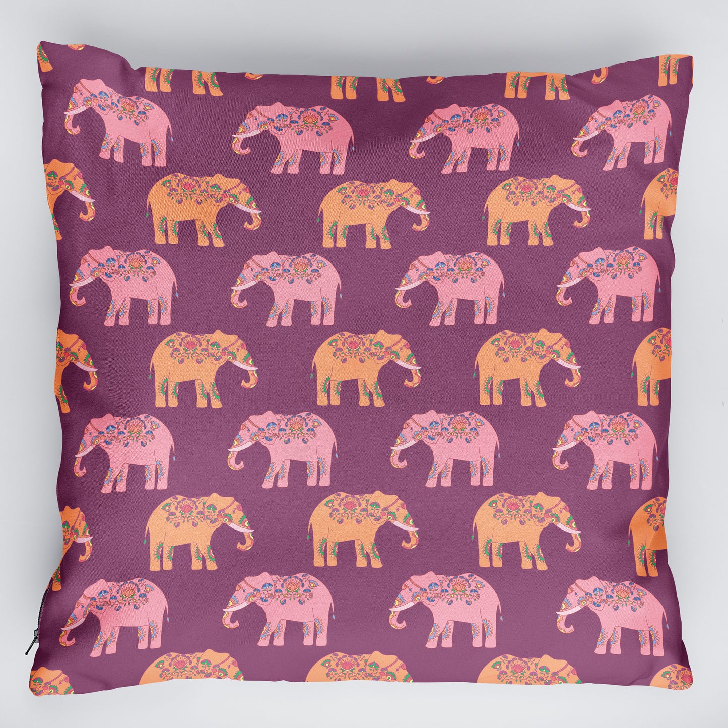 Възглавница Индийски слонове