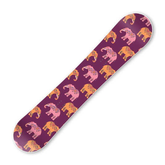 Сноуборд скин Индийски слонове