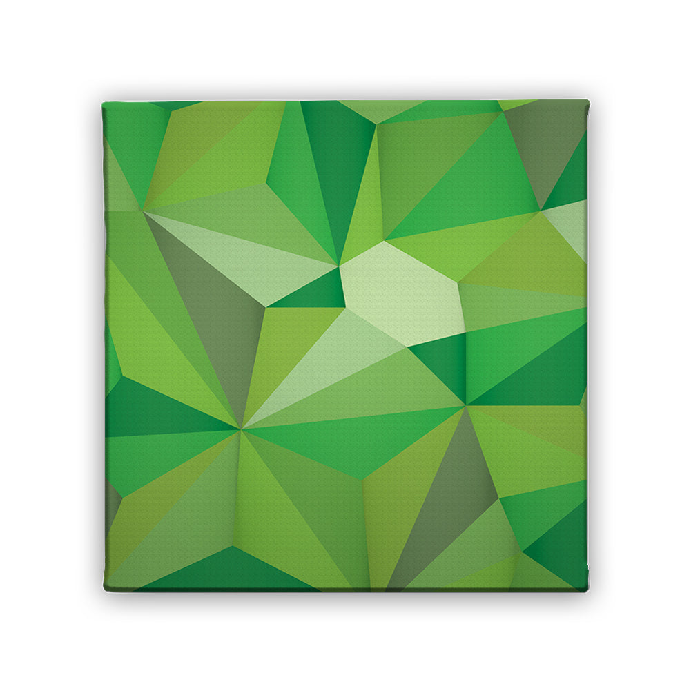 Картина Зелени триъгълници
