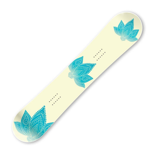 Сноуборд скин Индийско цвете