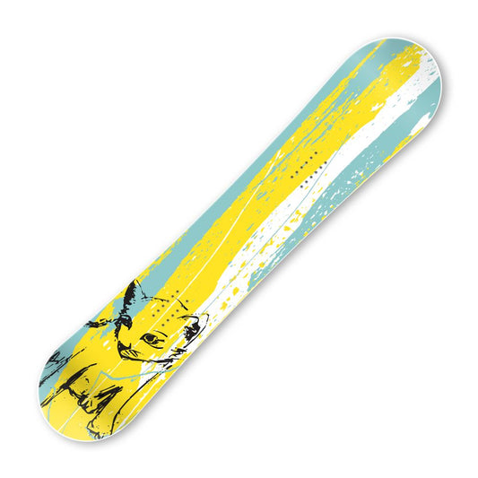 Сноуборд скин Нарисувана котка