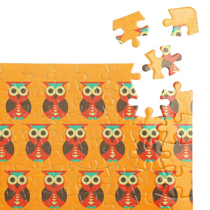 Пъзел Ретро бухал