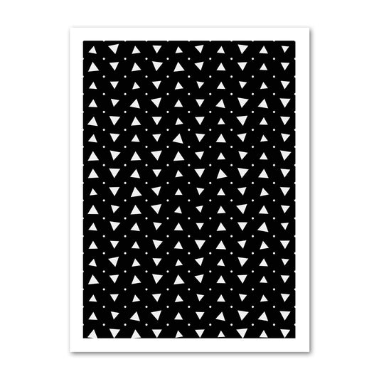 White_triangles_and_dots