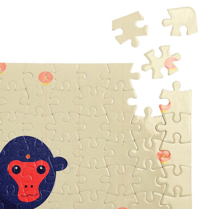 Пъзел Синя маймуна