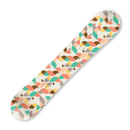 Сноуборд скин Вплетени цветове