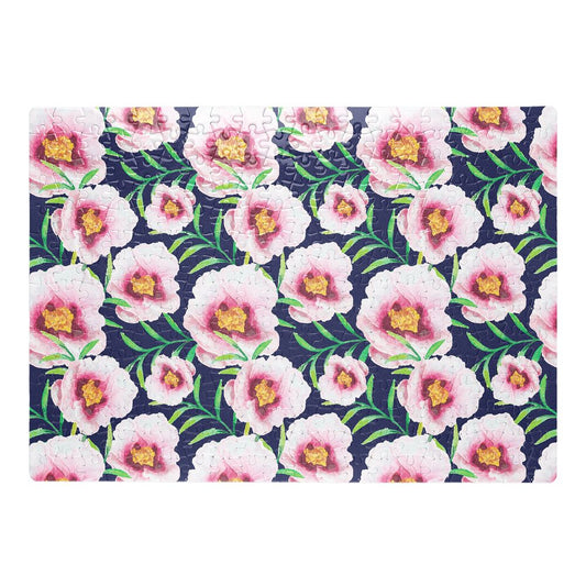 Пъзел Нарисувани цветя