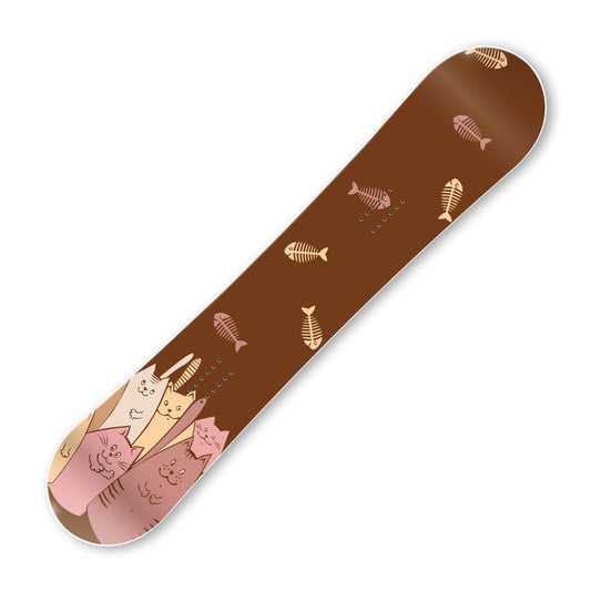 Сноуборд скин Котки