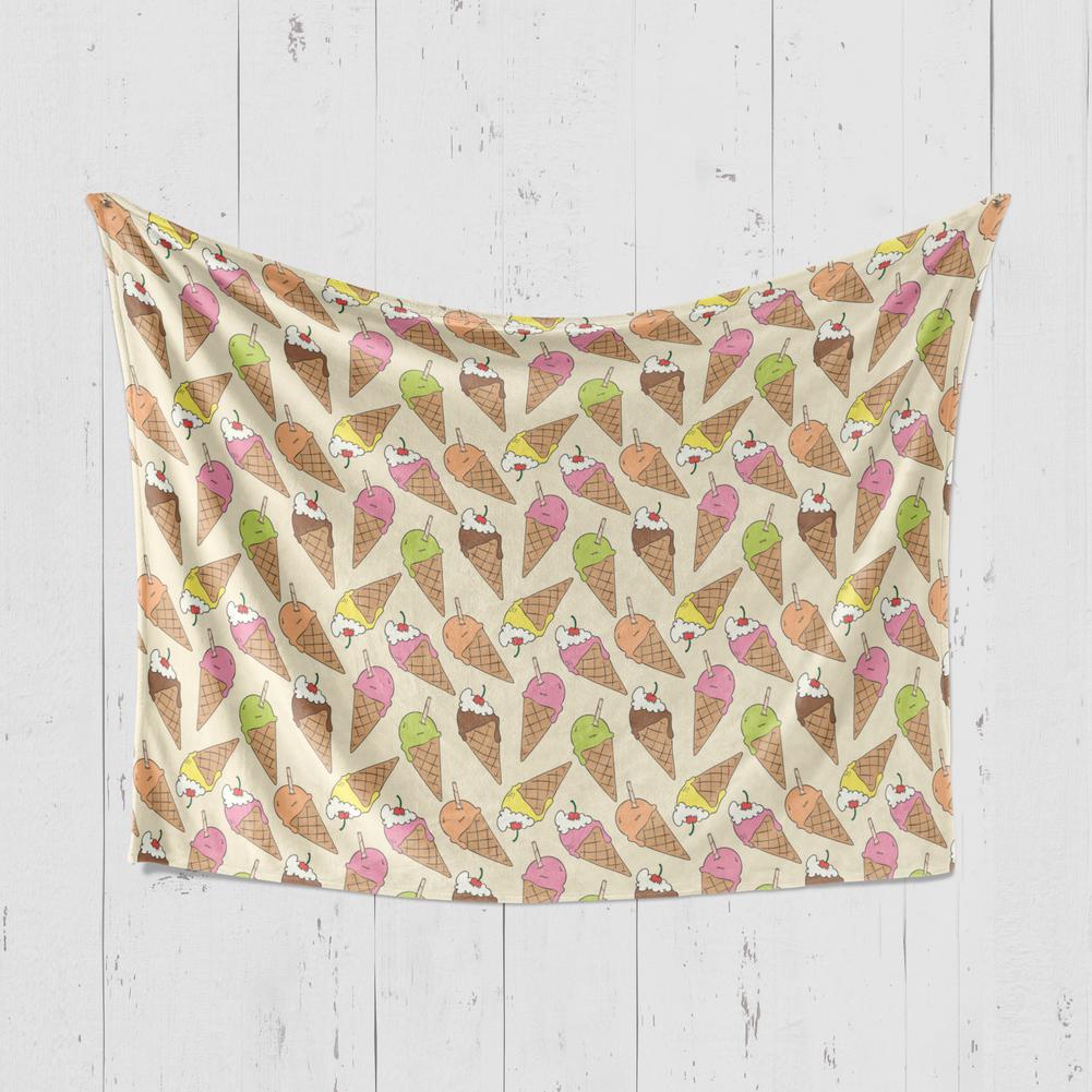 Одеяло Обичам сладолед