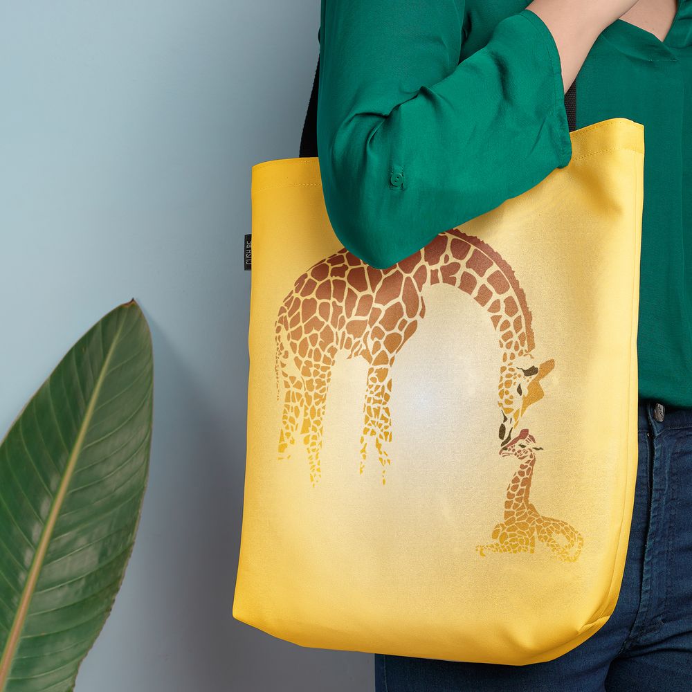 Чанта Семейство жирафи