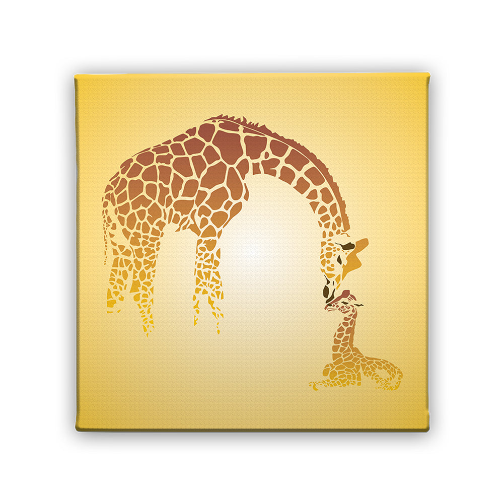 Картина Семейство жирафи