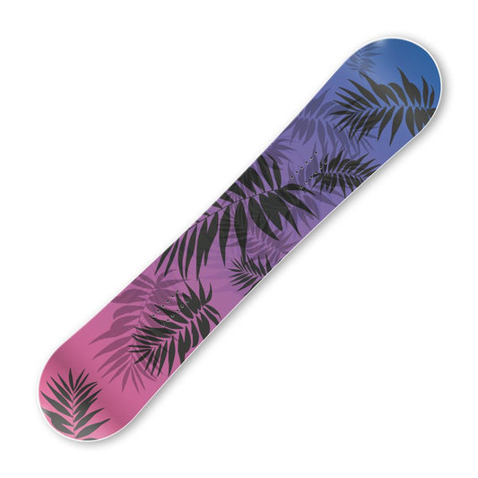 Сноуборд скин Тропически палмови листа