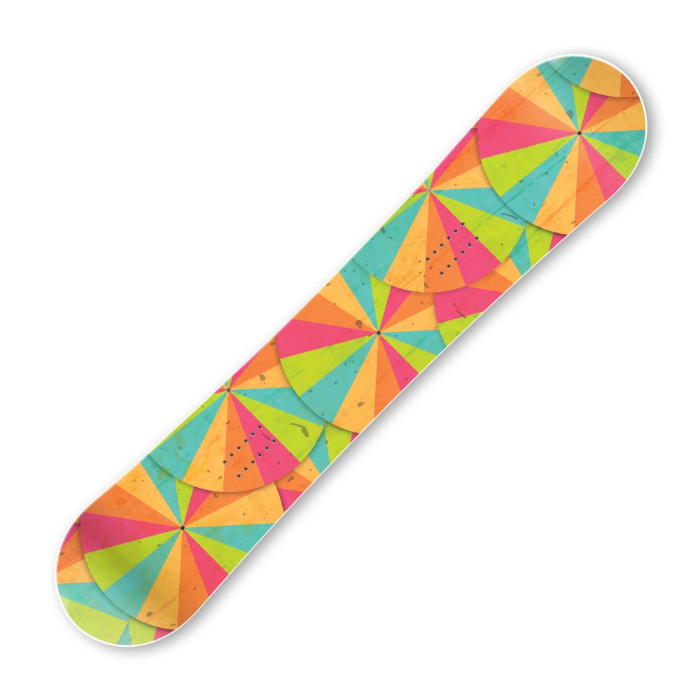 Сноуборд скин Цветна ролетка