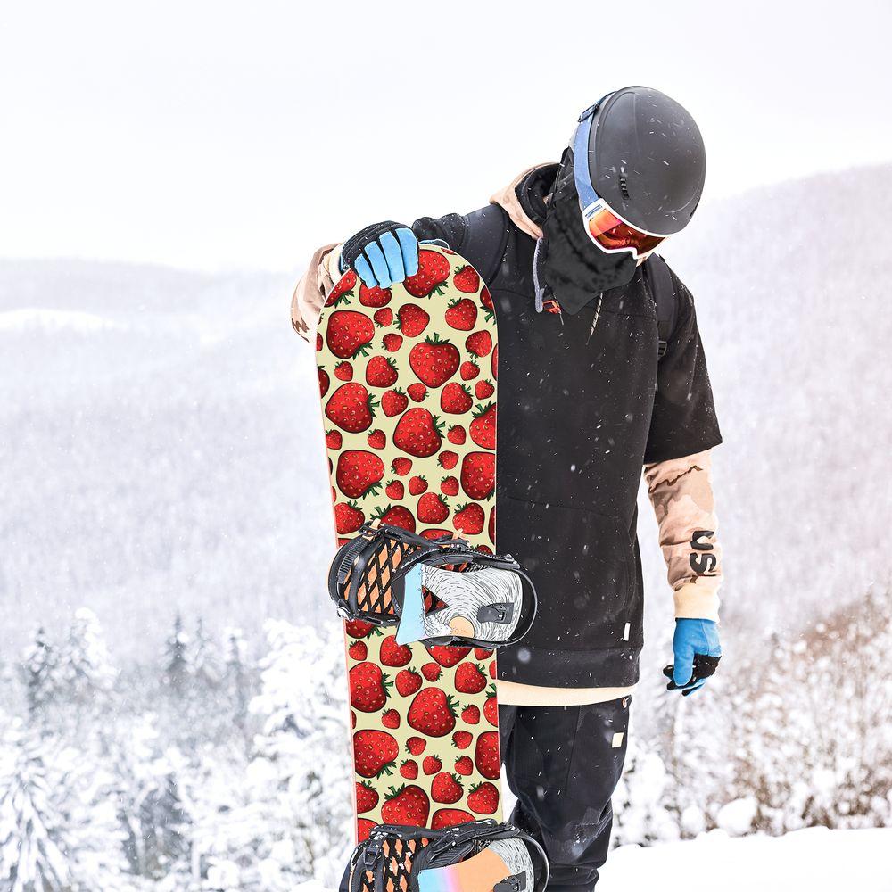 Сноуборд скин Ягоди