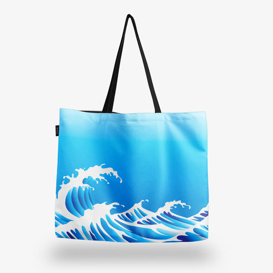 Голяма чанта Морска вълна