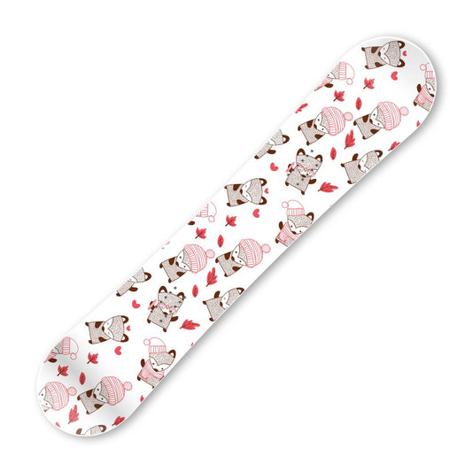 Сноуборд скин Есенна лисица