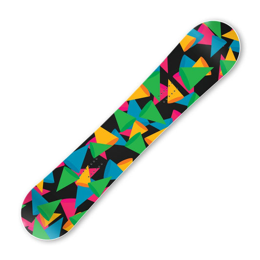 Сноуборд скин Шарени пирамидки