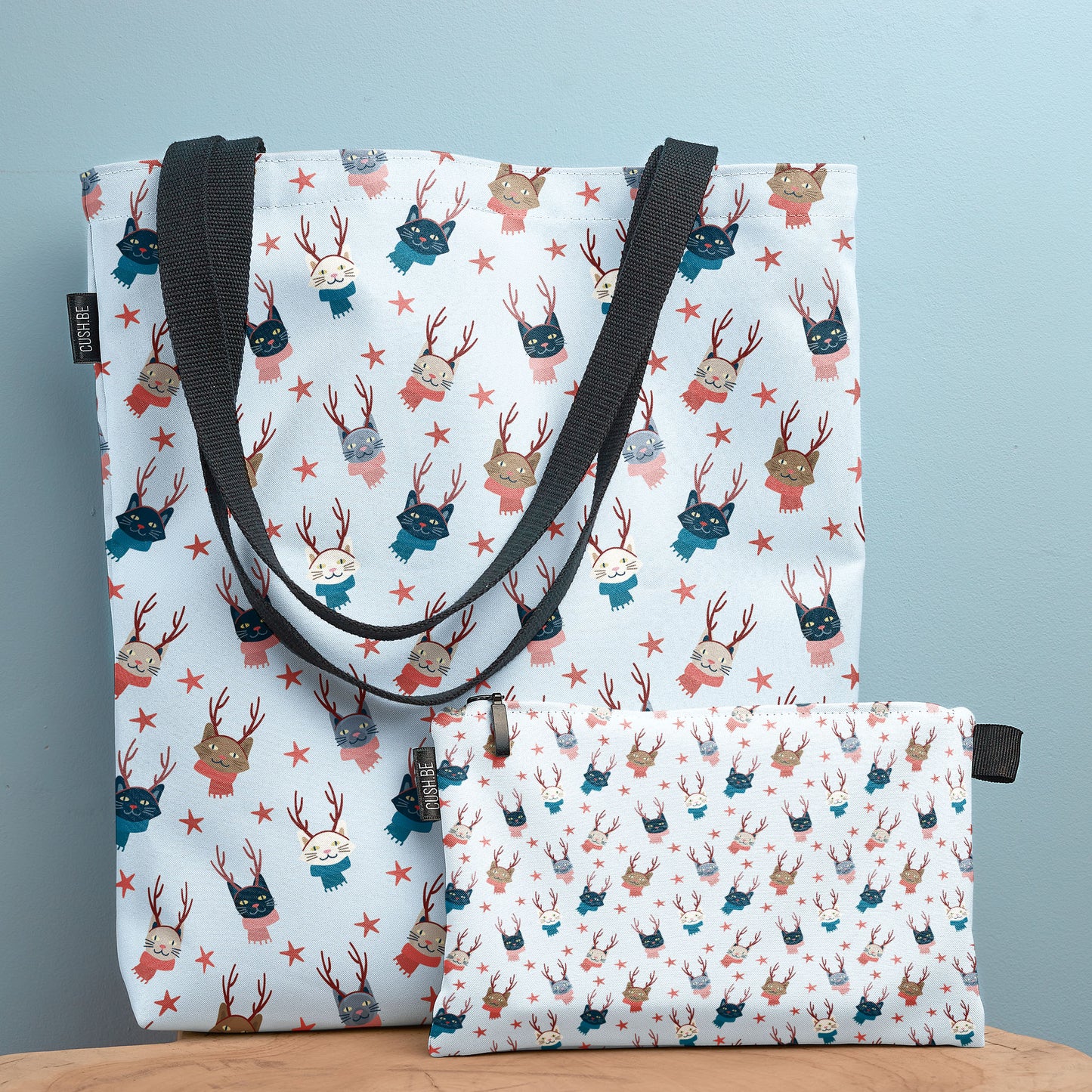 Чанта Коледни котки