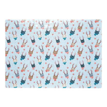 Пъзел Коледни котки
