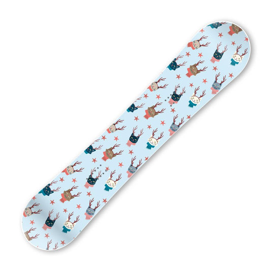 Сноуборд скин Коледни котки