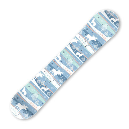 Сноуборд скин Зима