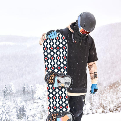 Сноуборд скин Коледни ромбове
