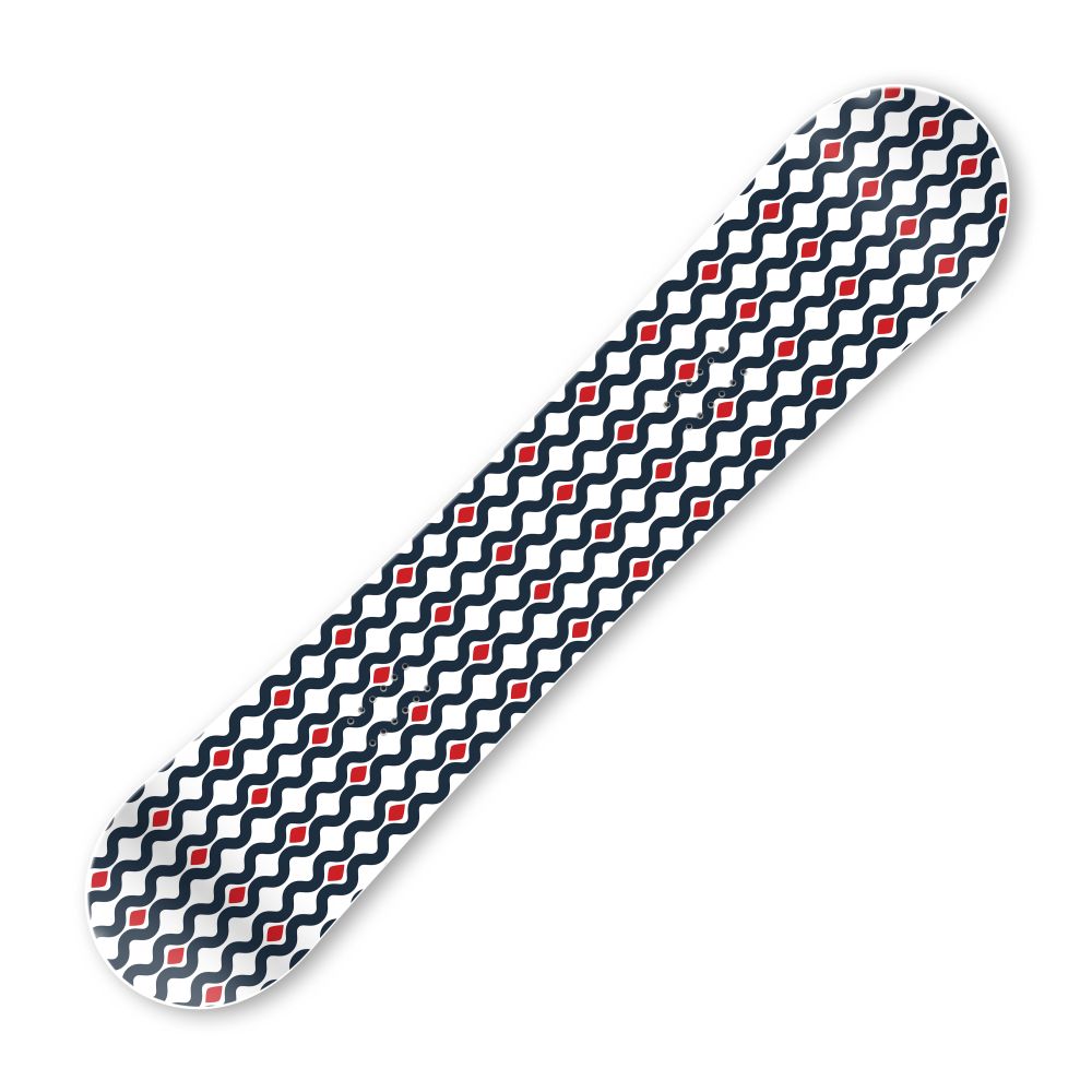 Сноуборд скин Коледни ромбове