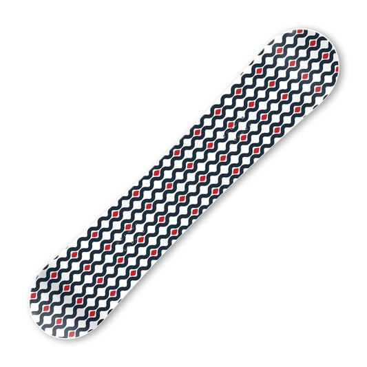 Сноуборд скин Коледни ромбове