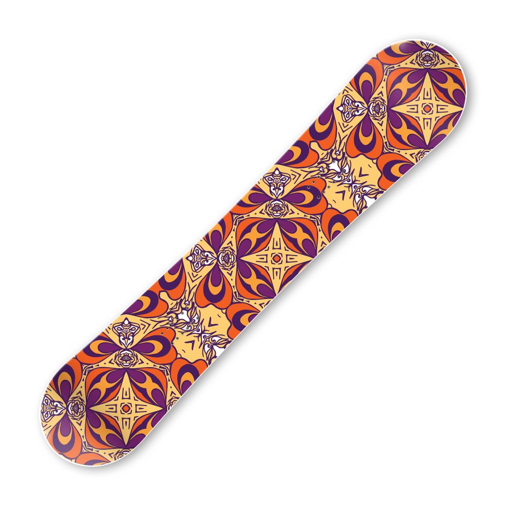 Сноуборд скин Всичко е абстрактно