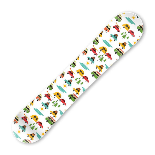 Сноуборд скин Къмпинг