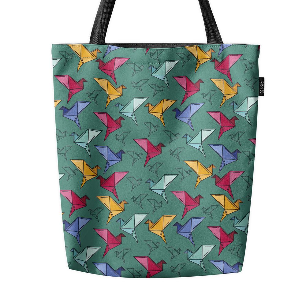Чанта Оригами птици