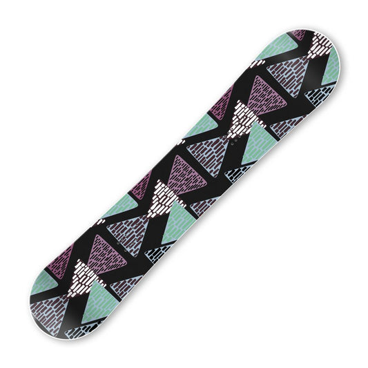 Сноуборд скин Лилав дъжд