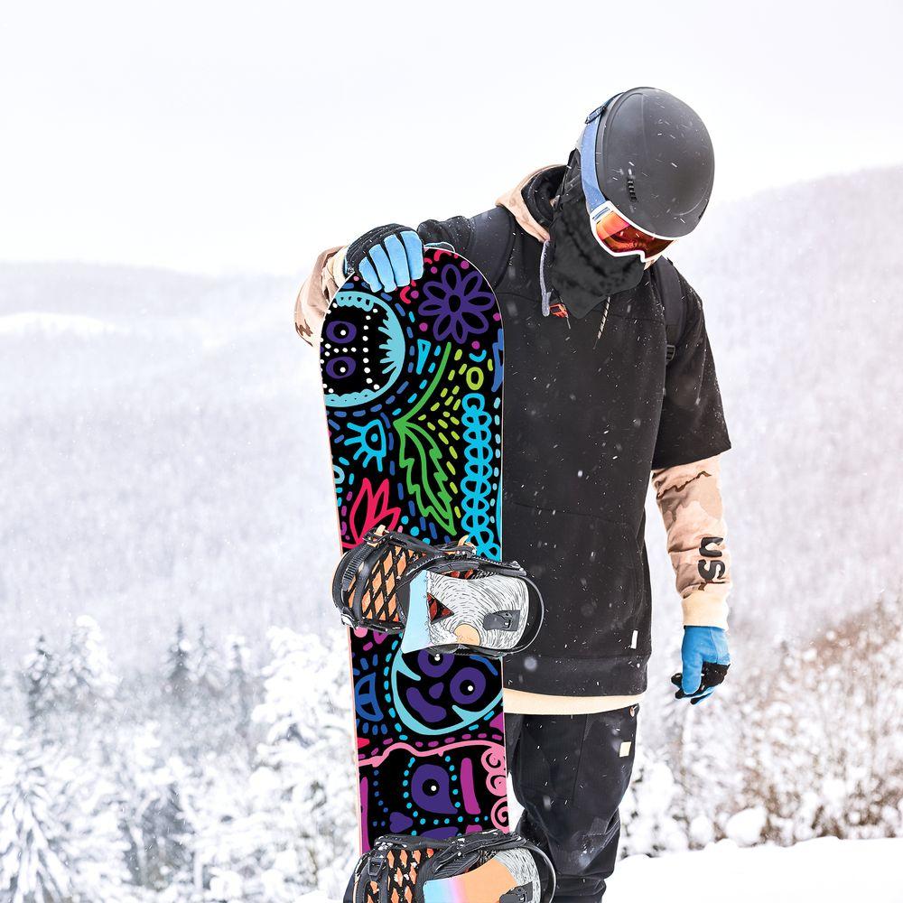 Сноуборд скин Мексикански карнавал