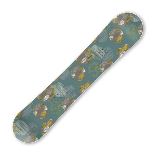 Сноуборд скин Златна есен