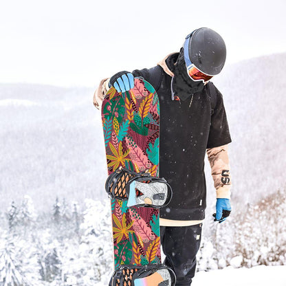 Сноуборд скин Тропическа гора