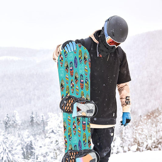 Сноуборд скин На гребена на вълната