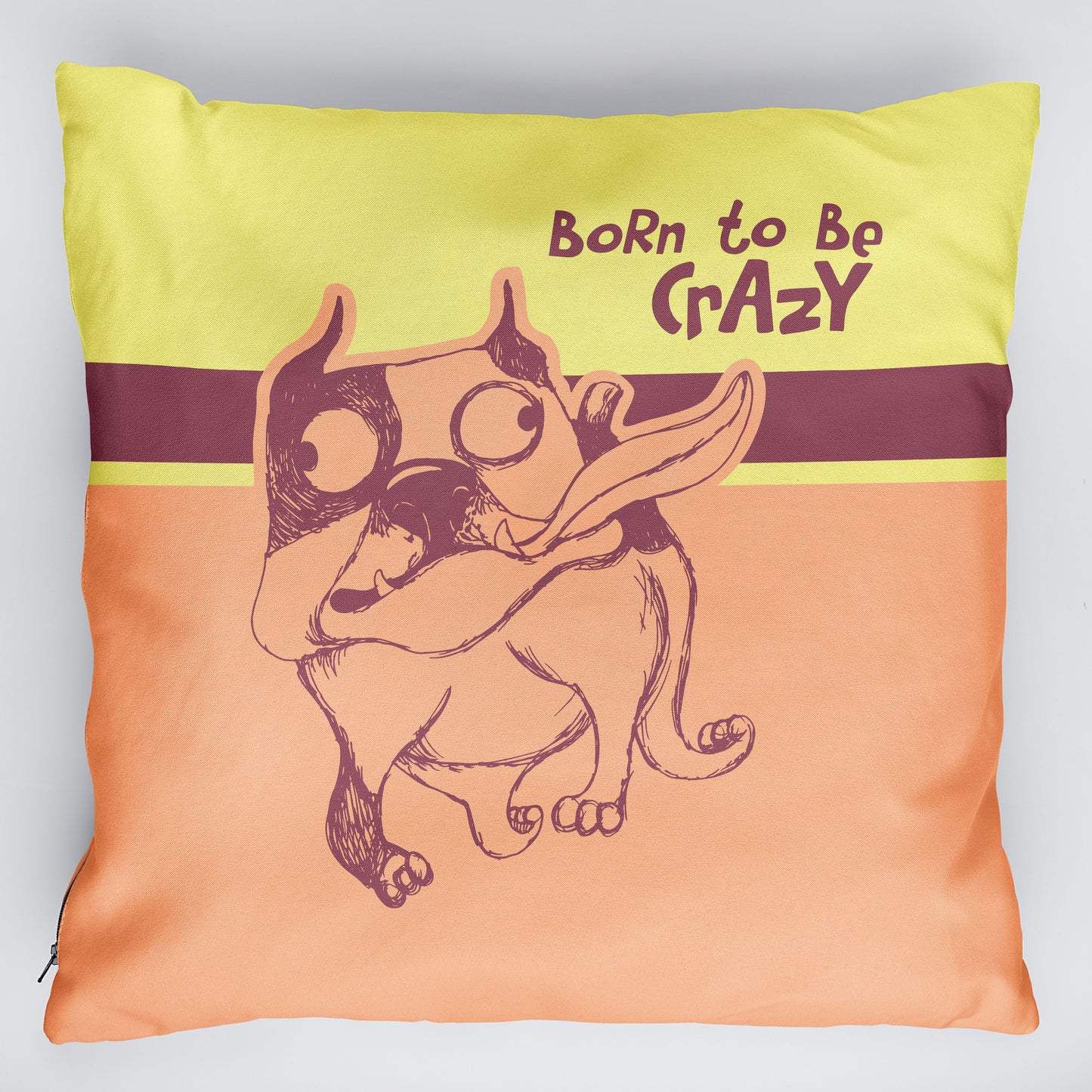 Възглавница Born To Be Crazy