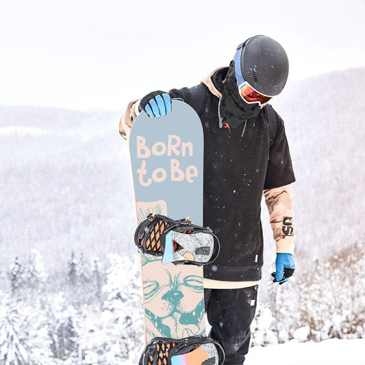 Сноуборд скин Born To Be High