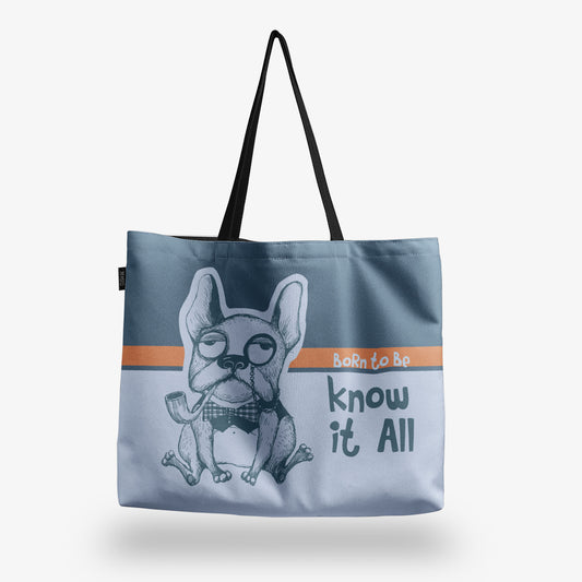 Голяма чанта Born To Be Know it All