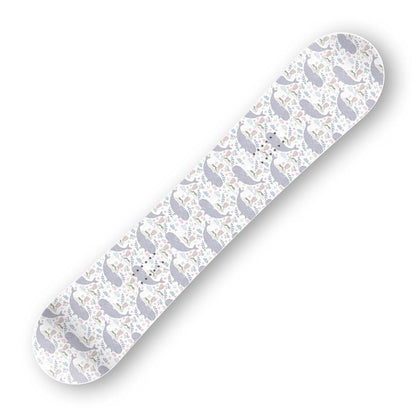 Сноуборд скин Птица кацнала на кит