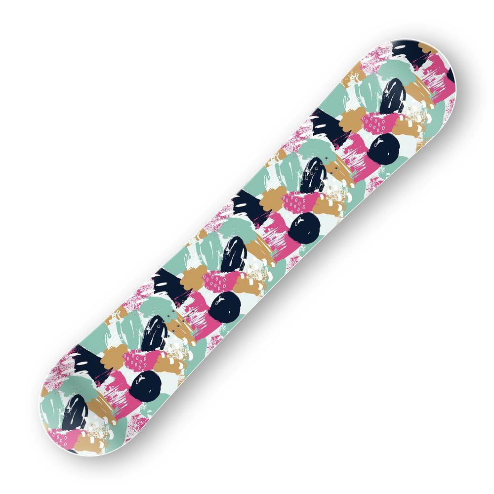 Сноуборд скин Изпусната четка