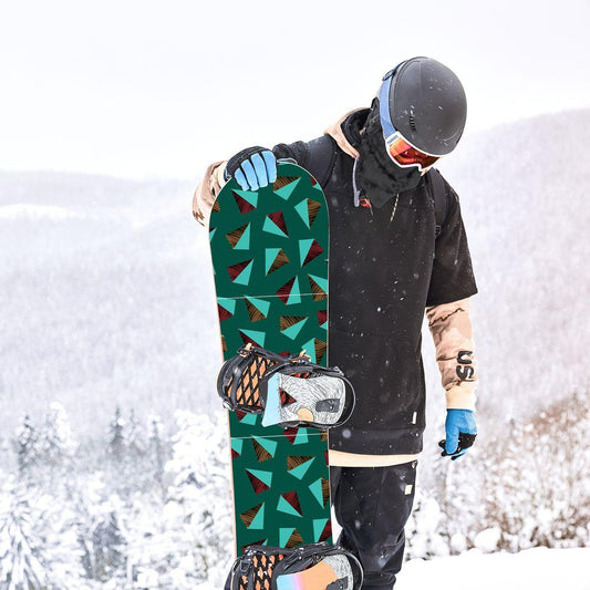 Сноуборд скин Борови пирамиди