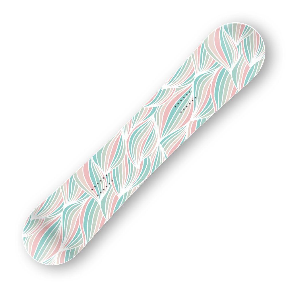 Сноуборд скин Маршмелоу медуза