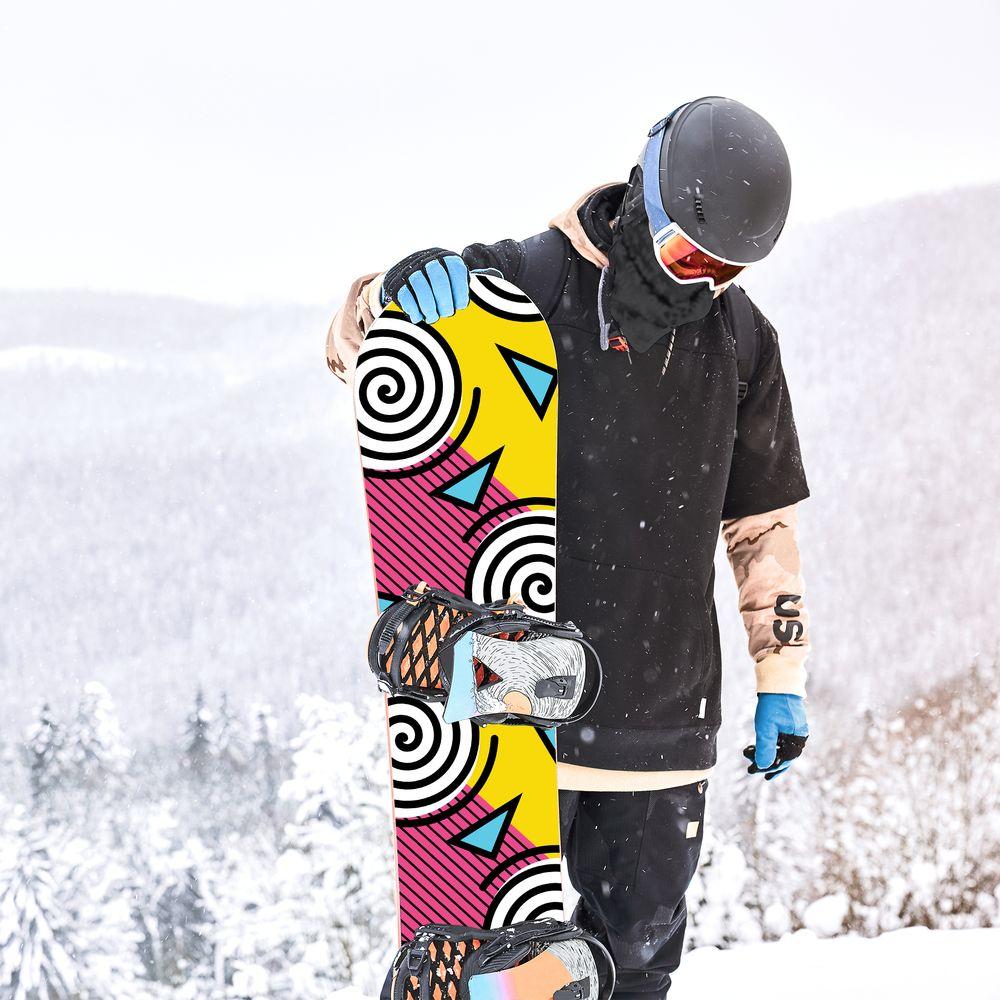 Сноуборд скин Желирани охлюви